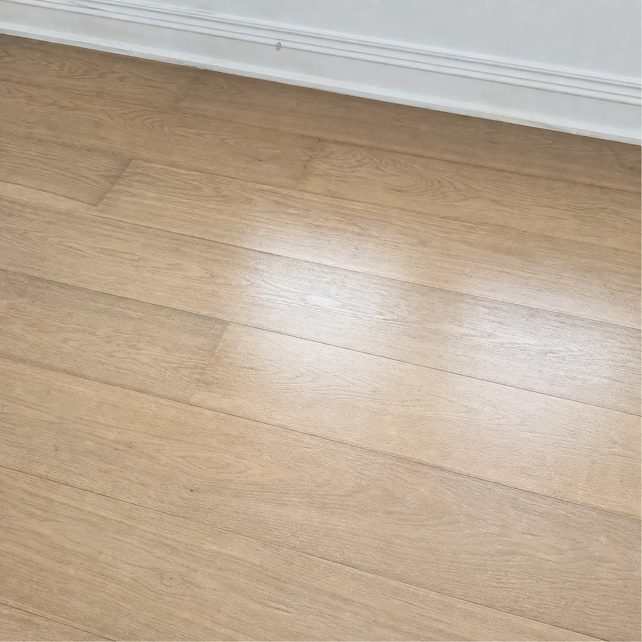 A professional cleaning kit: spray bottles, microfibre cloths, a flat mop and a vacuum cleaner